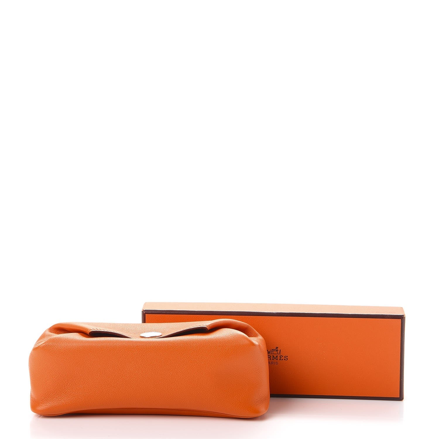 Hermes Swift Be-Bop PM Pouch Orange 8 of 8