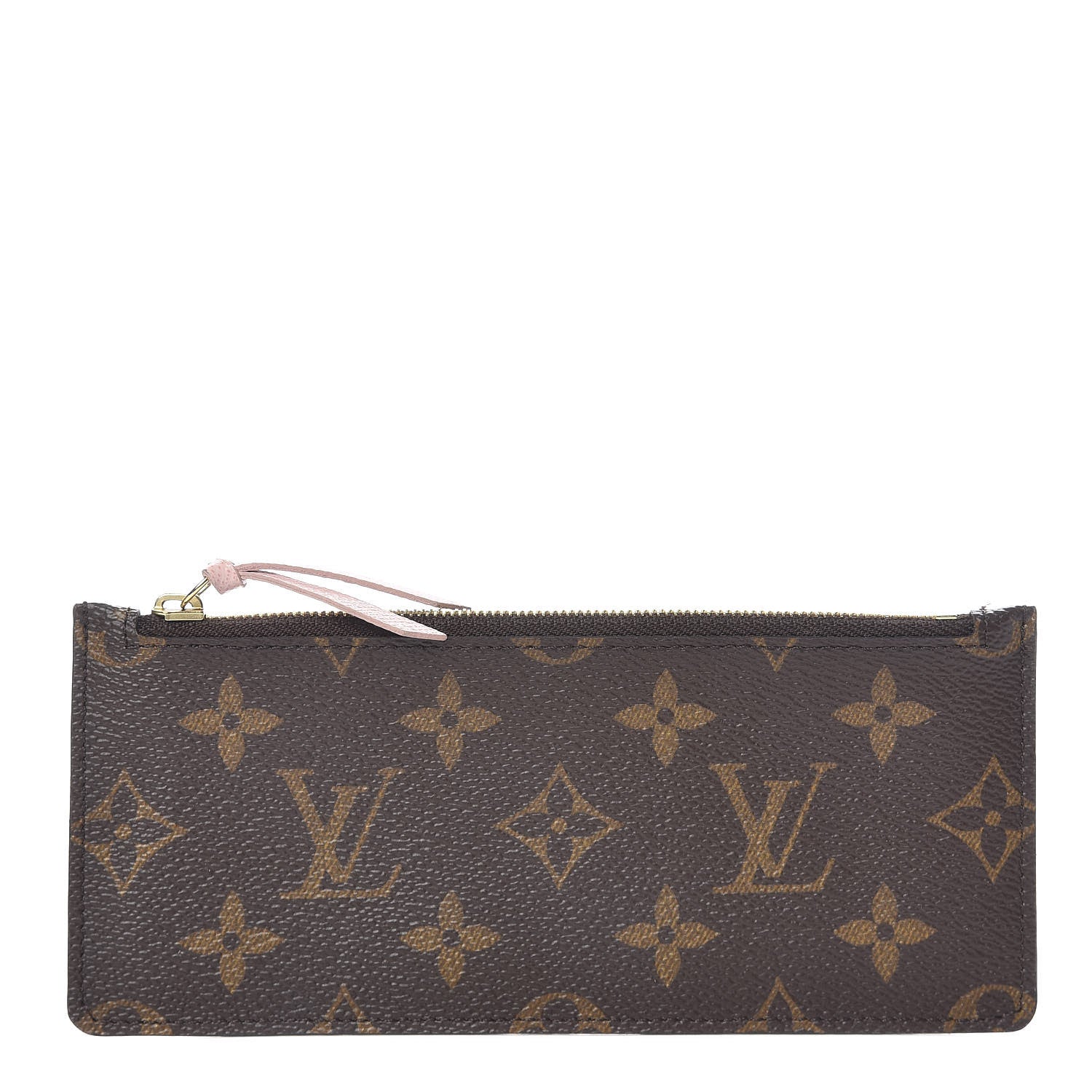 Louis Vuitton Monogram Josephine Wallet Zippered Insert Rose Ballerine 1 of 6
