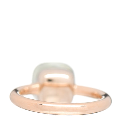 Pomellato 18K Rose Gold Prasiolite Classic Nudo Ring 49 4.75 4 of 5