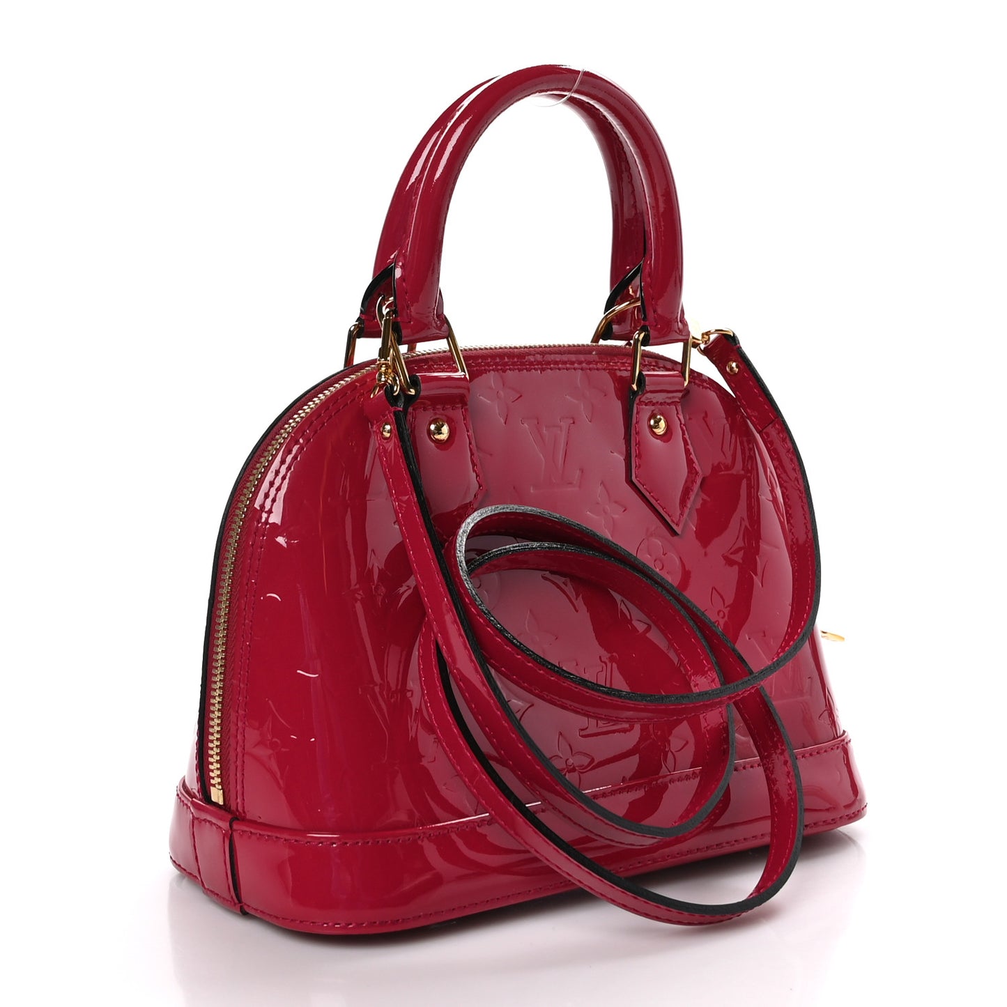 LOUIS VUITTON Vernis Alma BB Rose Indien
