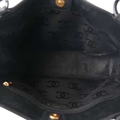 Chanel Caviar Bekko Chain Tote Black 5 of 13