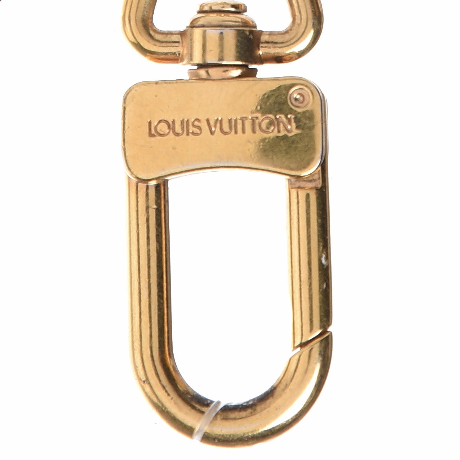 Louis Vuitton Pochette Extender Key Ring Gold 4 of 5