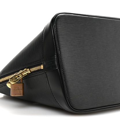 Louis Vuitton Epi Alma PM Black 9 of 11