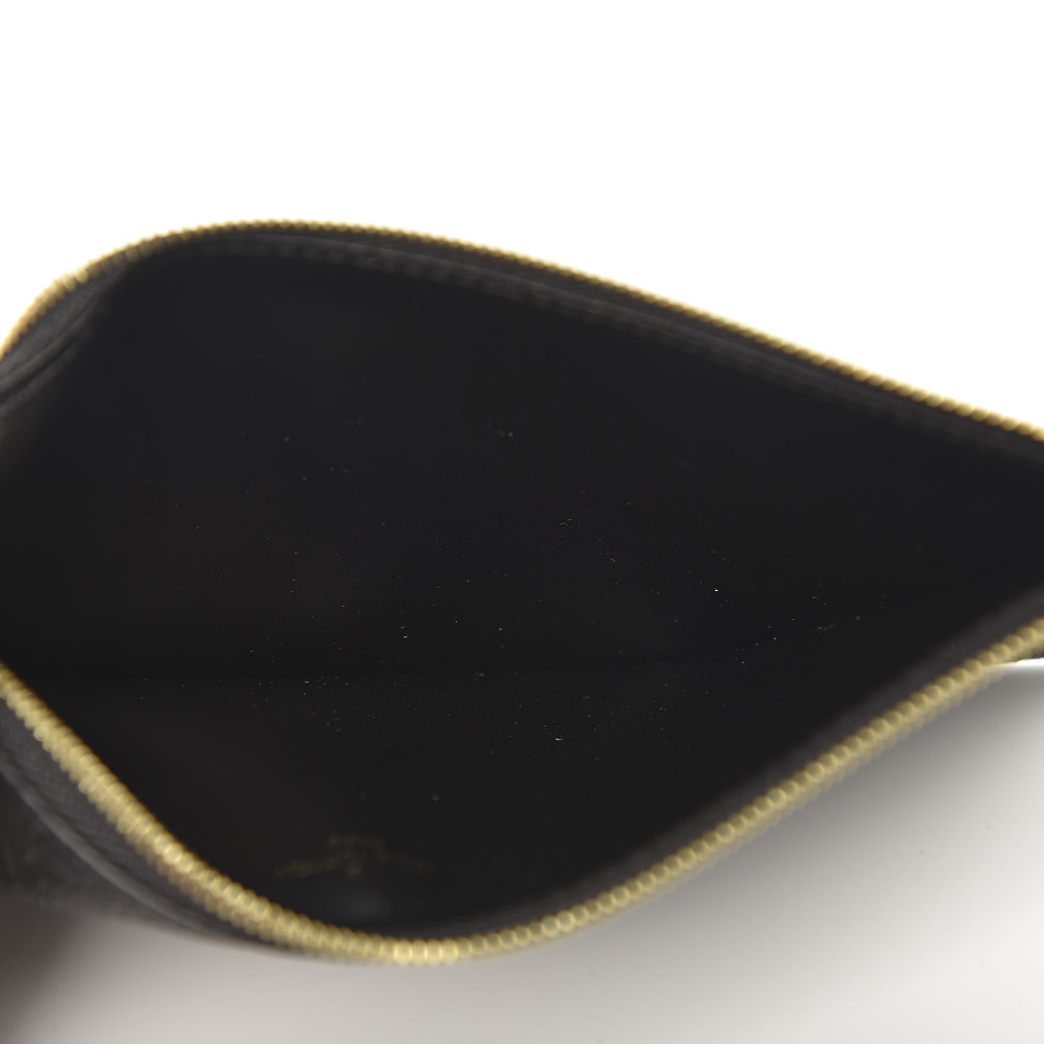 Louis Vuitton Empreinte Felicie Chain Wallet Zippered Insert Black 5 of 6