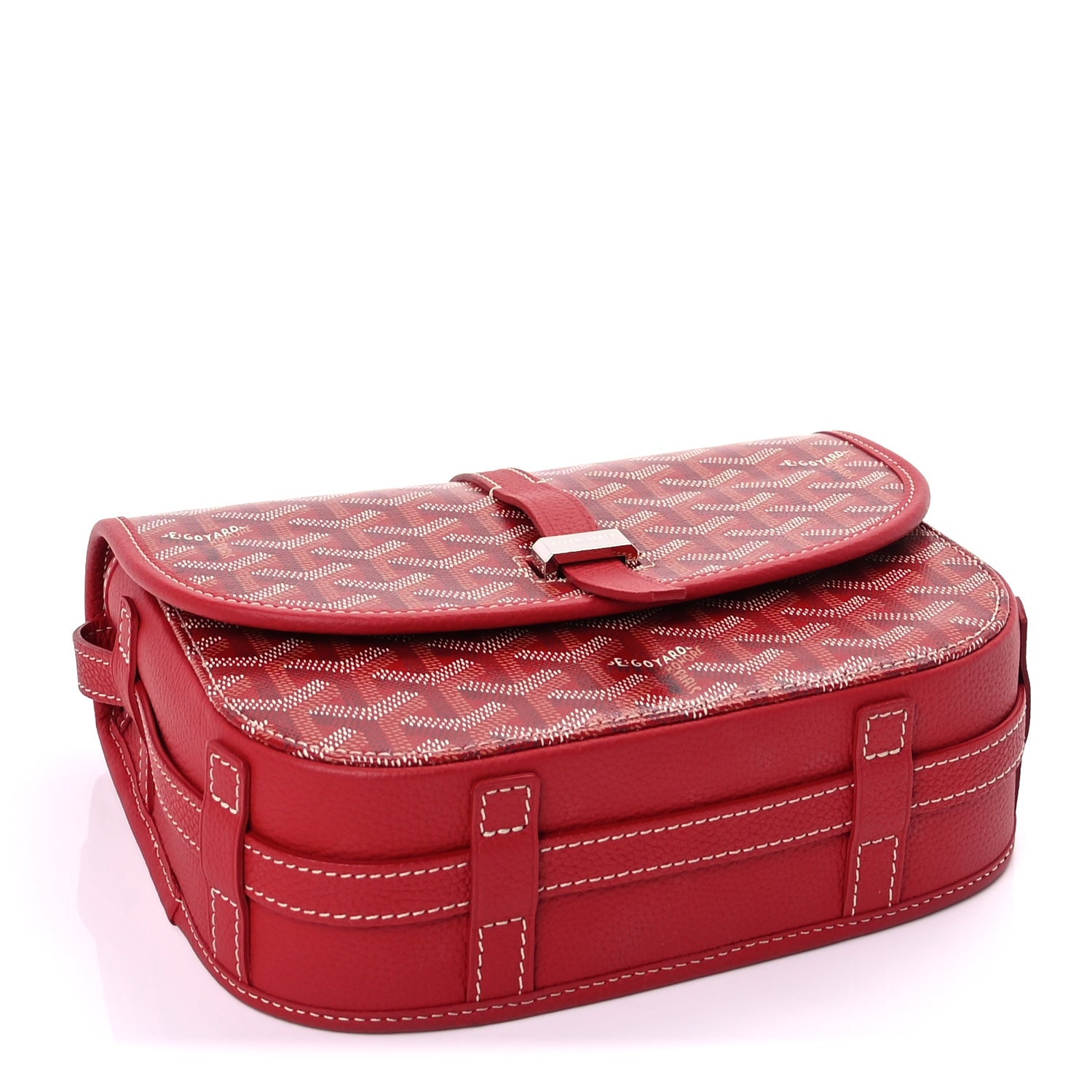 Goyard ine Belvedere II PM Messenger Bag Red 3 of 8