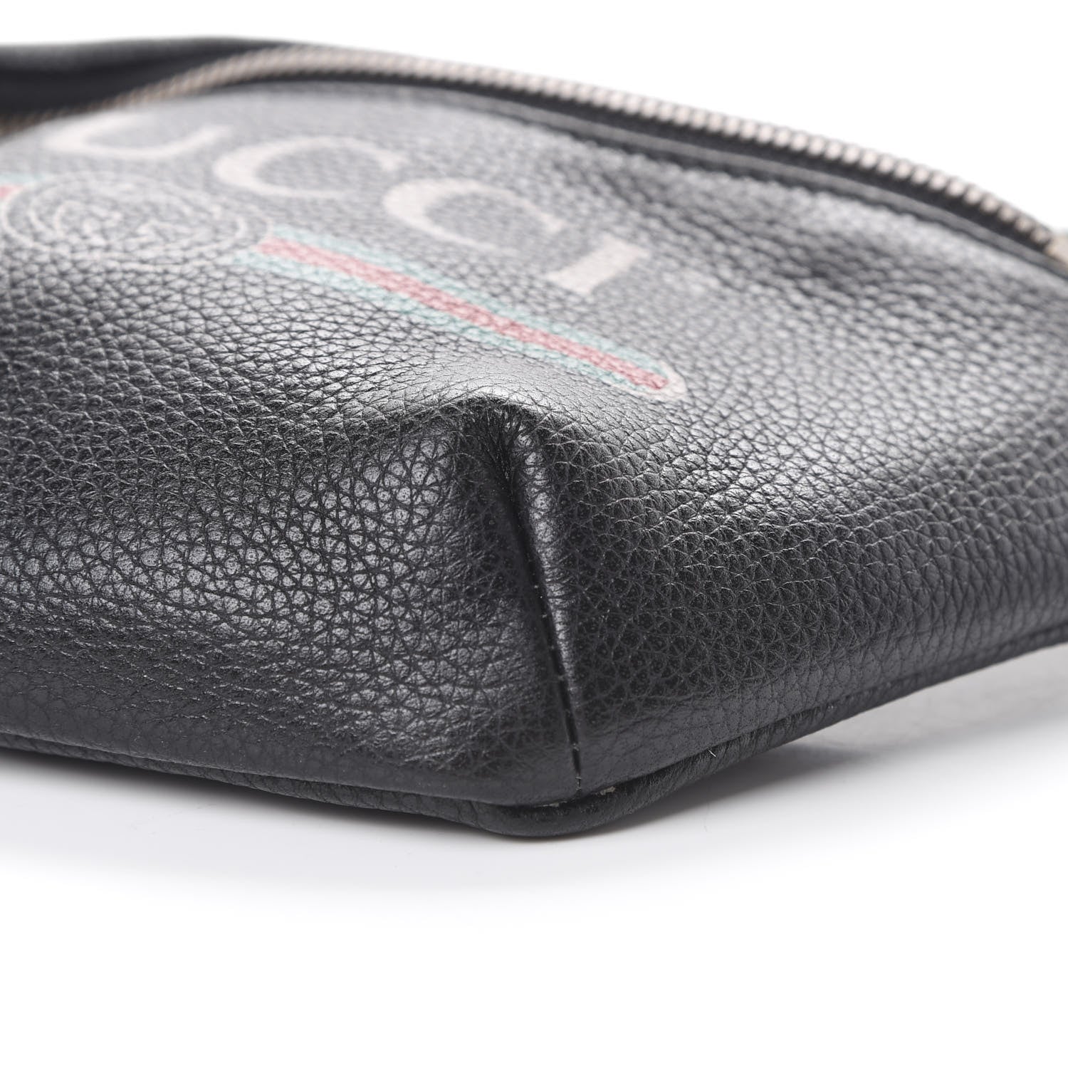 Gucci Grained Calfskin Small Logo Belt Bag Black 9 of 9