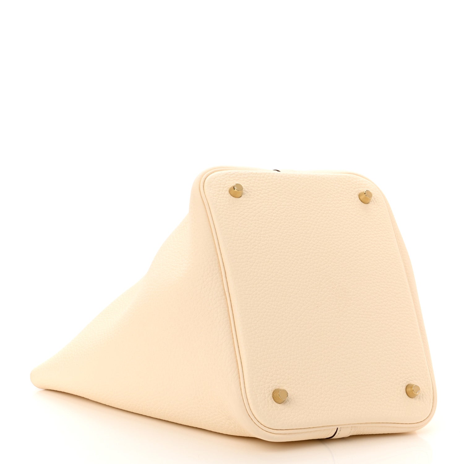 Hermes Taurillon Clemence Picotin Lock 22 MM Nata 4 of 13