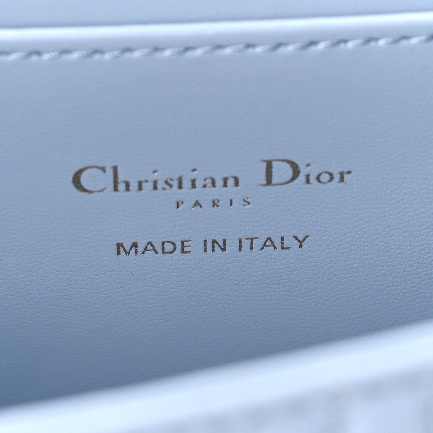 Christian Dior Calfskin Quilted All Over Miss Dior Flap  Azur 5 of 7