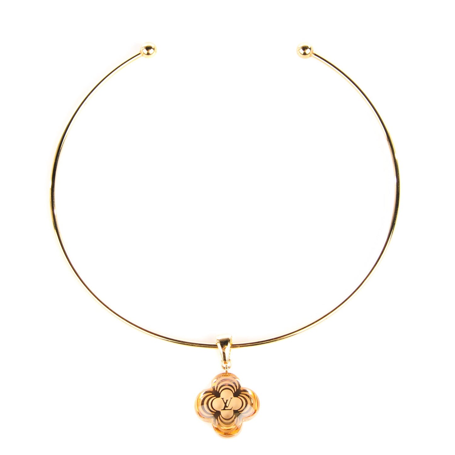 A La Folie Choker Necklace Gold