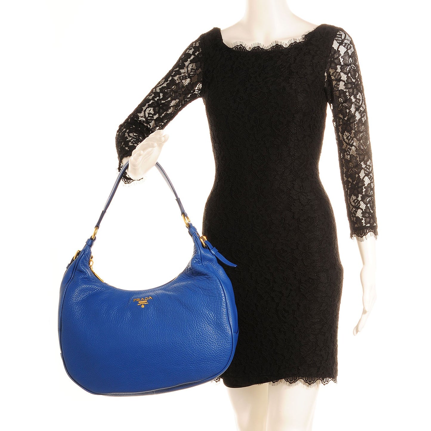 Vitello Daino Hobo Azzurro