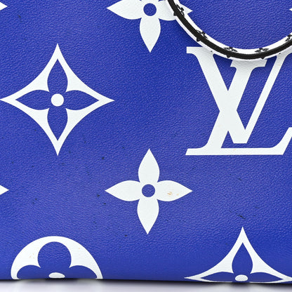 Louis Vuitton Monogram Giant Forte Dei Marmi Onthego Blue 12 of 13