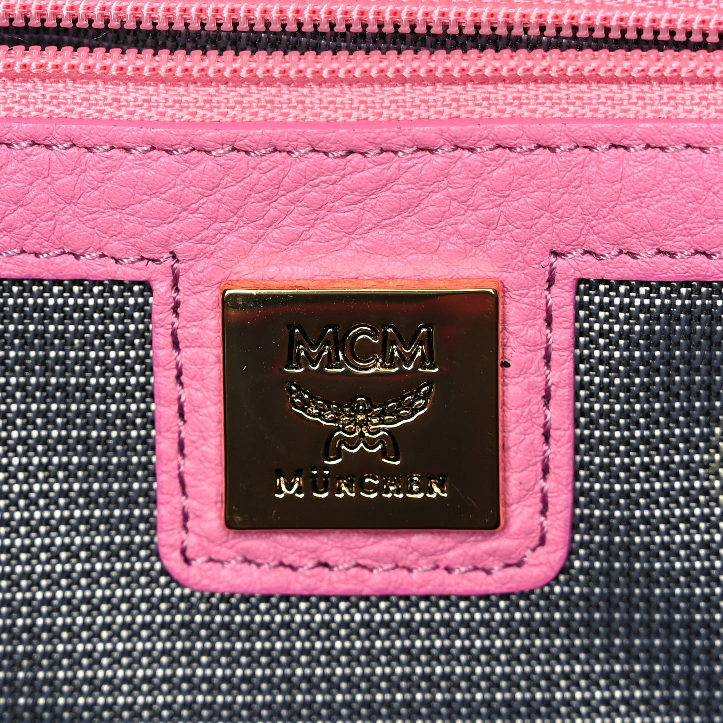 Visetos Medium Side Studs Stark Backpack Pink
