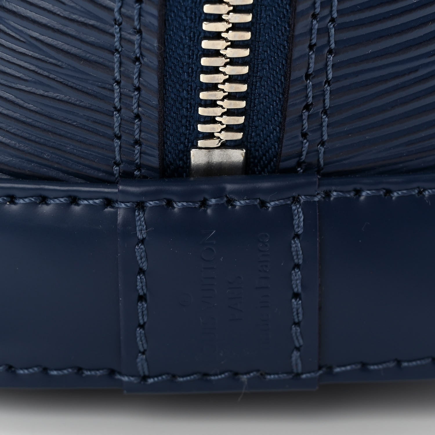 Louis Vuitton Epi Alma BB Indigo 6 of 9