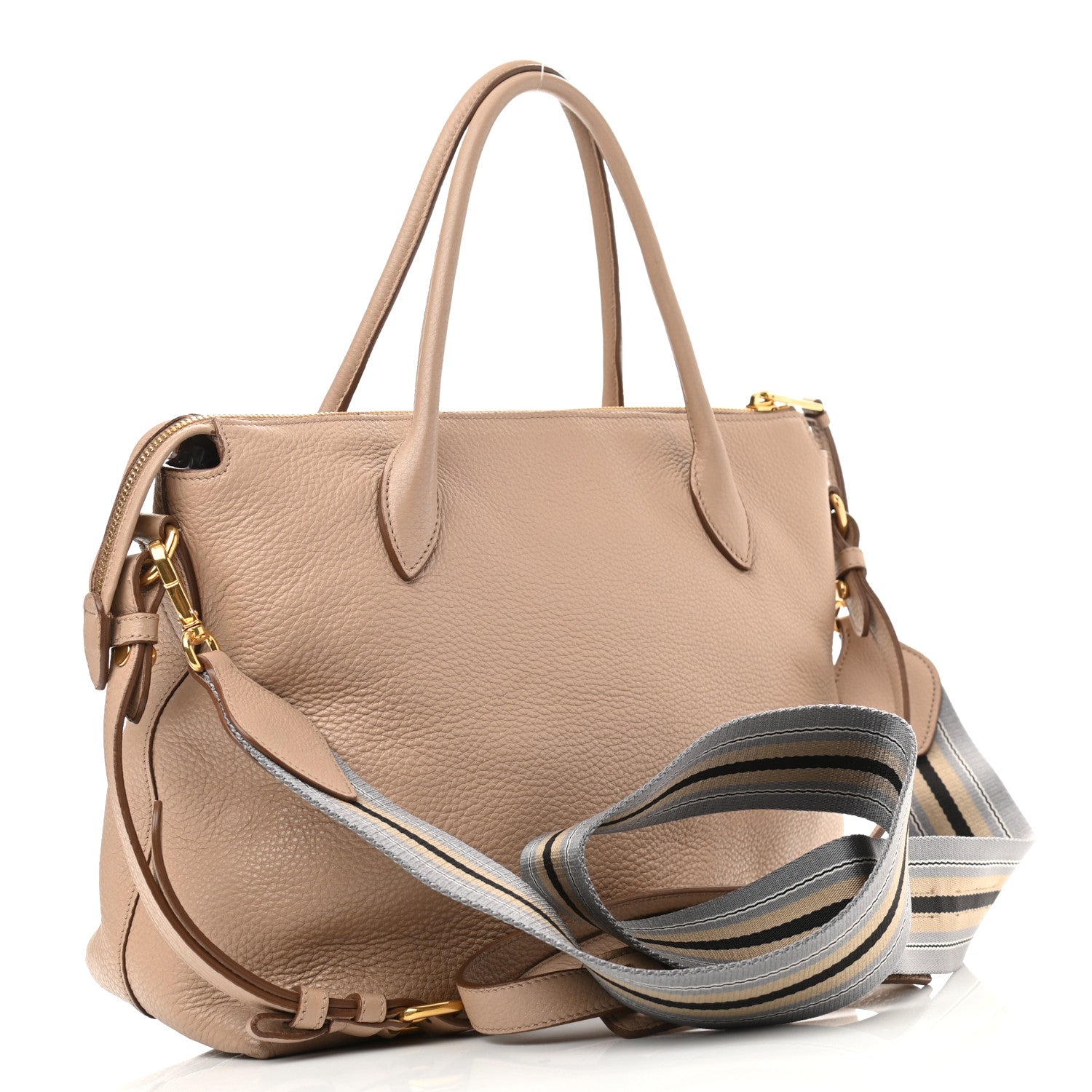 Prada Vitello Daino Shopping Tote Cammeo 3 of 14