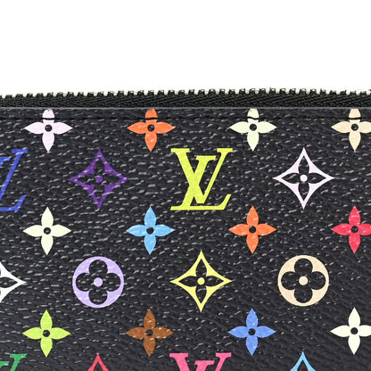 Louis Vuitton LV X TM Monogram Multicolor Key Pouch  Black 7 of 7