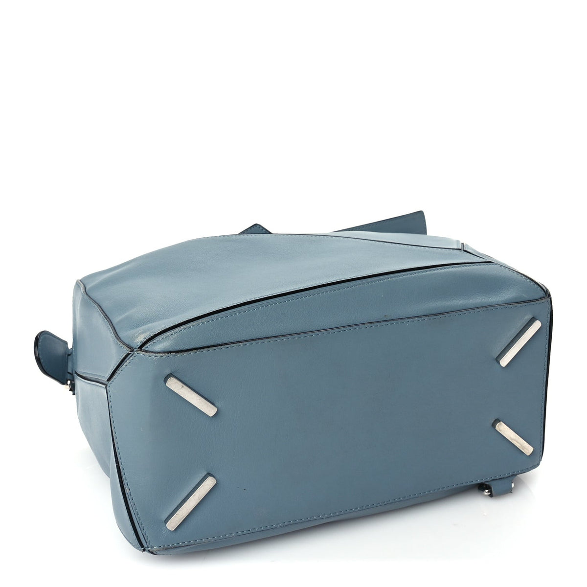 Calfskin Medium Puzzle Bag Blue