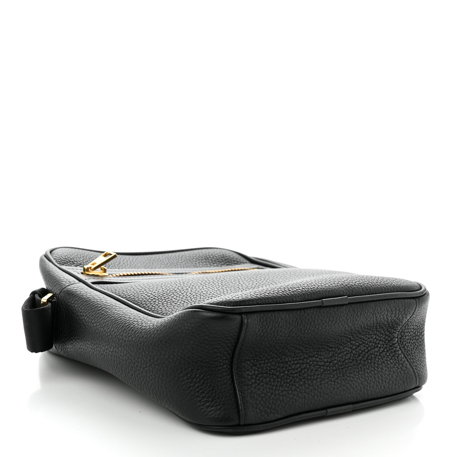 Tom Ford Grained Calfskin Small Buckley Messenger Black 4 of 9