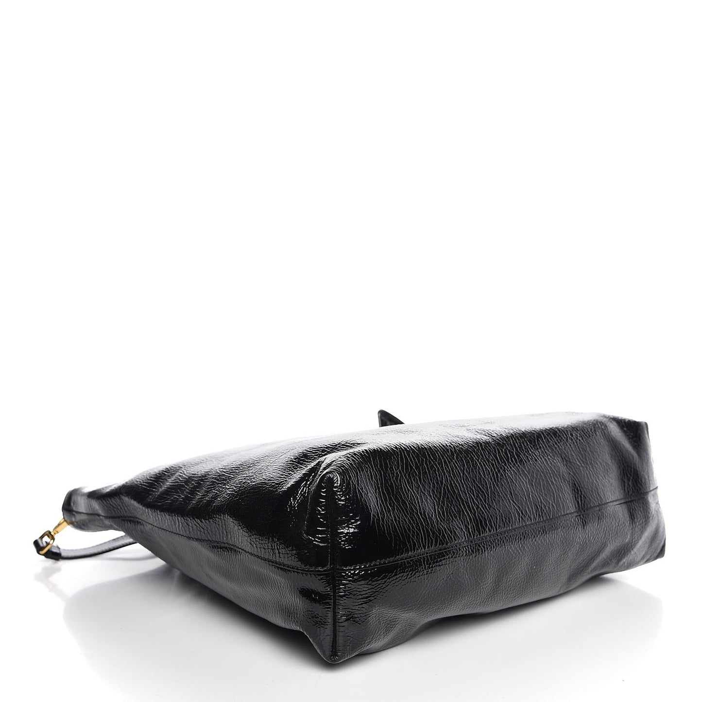 Vernice Naplak Shopping Tote Black