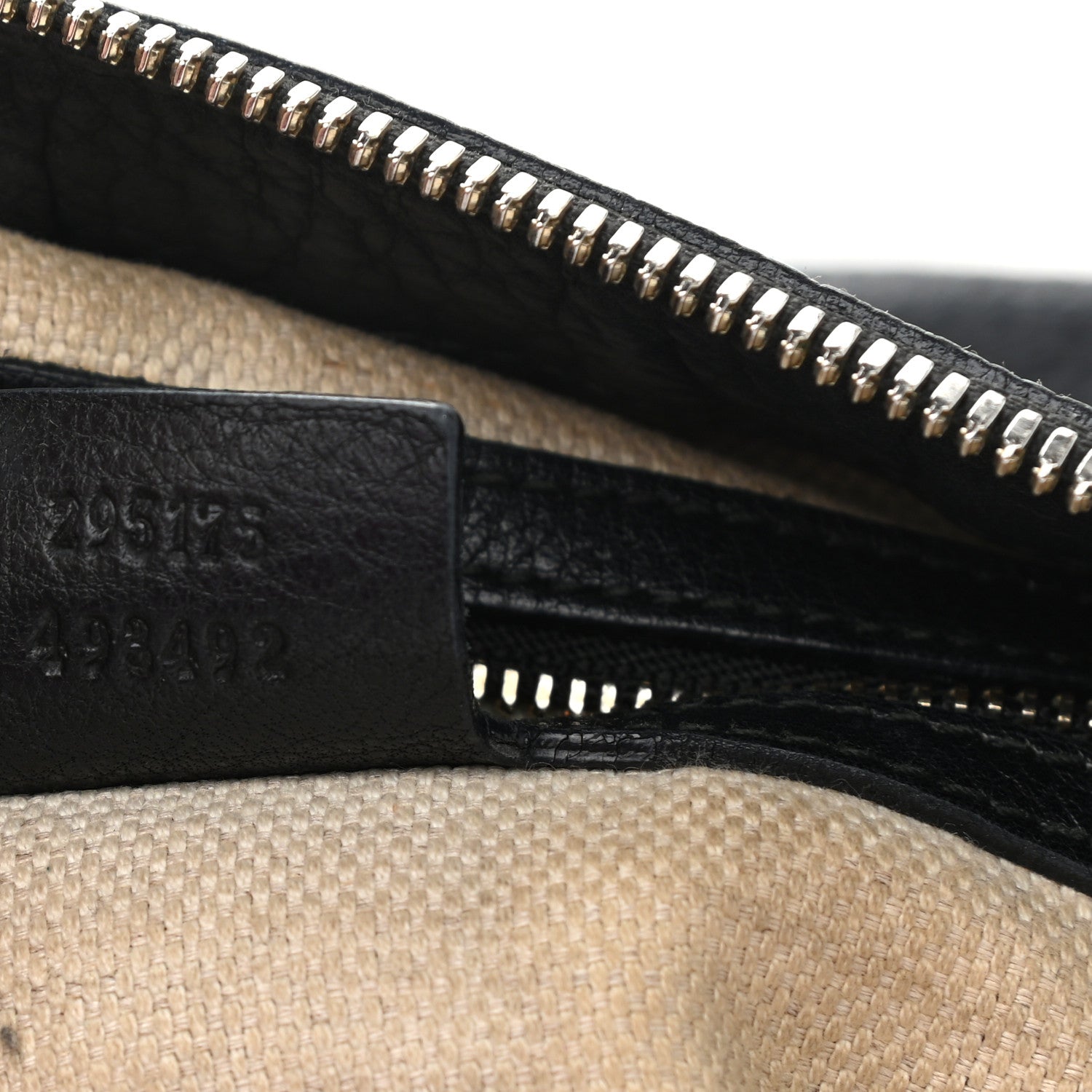 Gucci Pebbled Calfskin Medium Soho Hobo Black 7 of 15