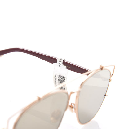 Christian Dior Technologic Sunglasses Gold Copper 5 of 9