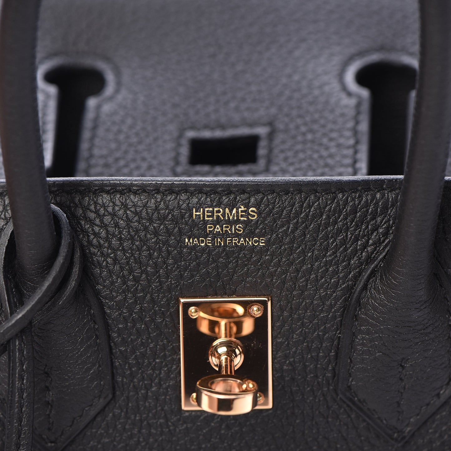 Togo Birkin 25 Black