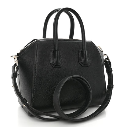 Givenchy Sugar Goatskin Mini Antigona Black 3 of 12