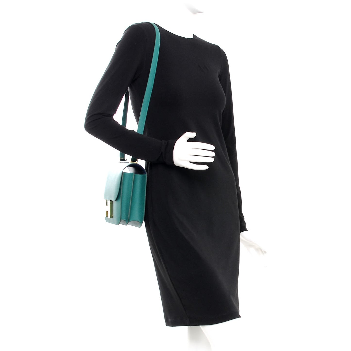 Epsom Horseshoe Constance 24 Malachite Bleu Sapphire