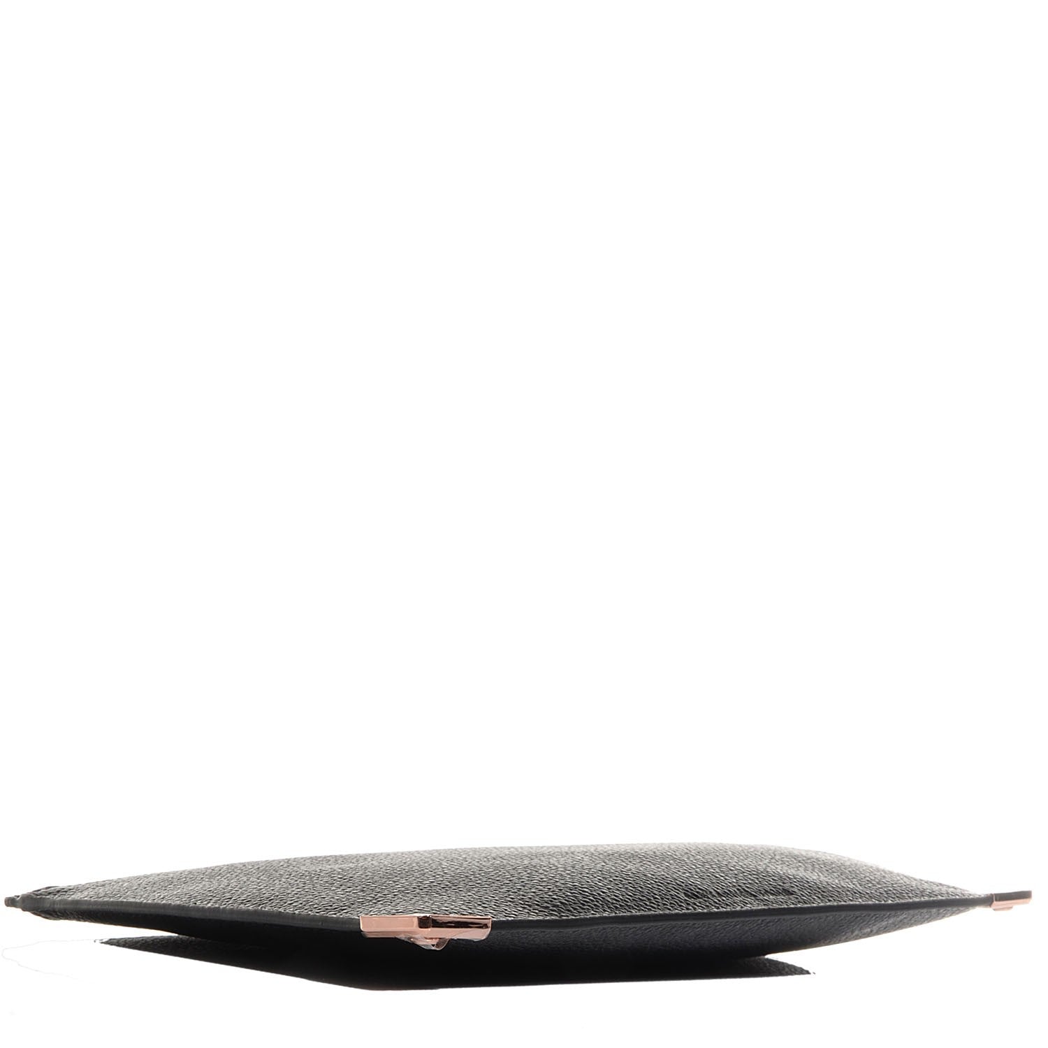 Alexander Wang Textured Leather Prisma Flat Pouch Black 4 of 6