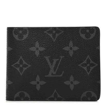 Louis Vuitton Monogram Eclipse Slender Wallet Eclipse 1 of 8