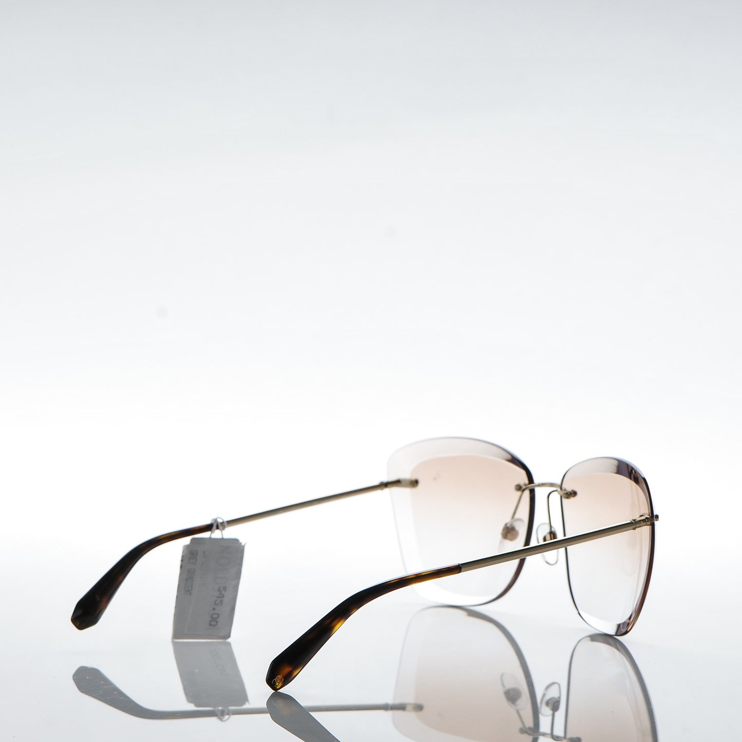 Square Spring Sunglasses 4221 Pale Gold