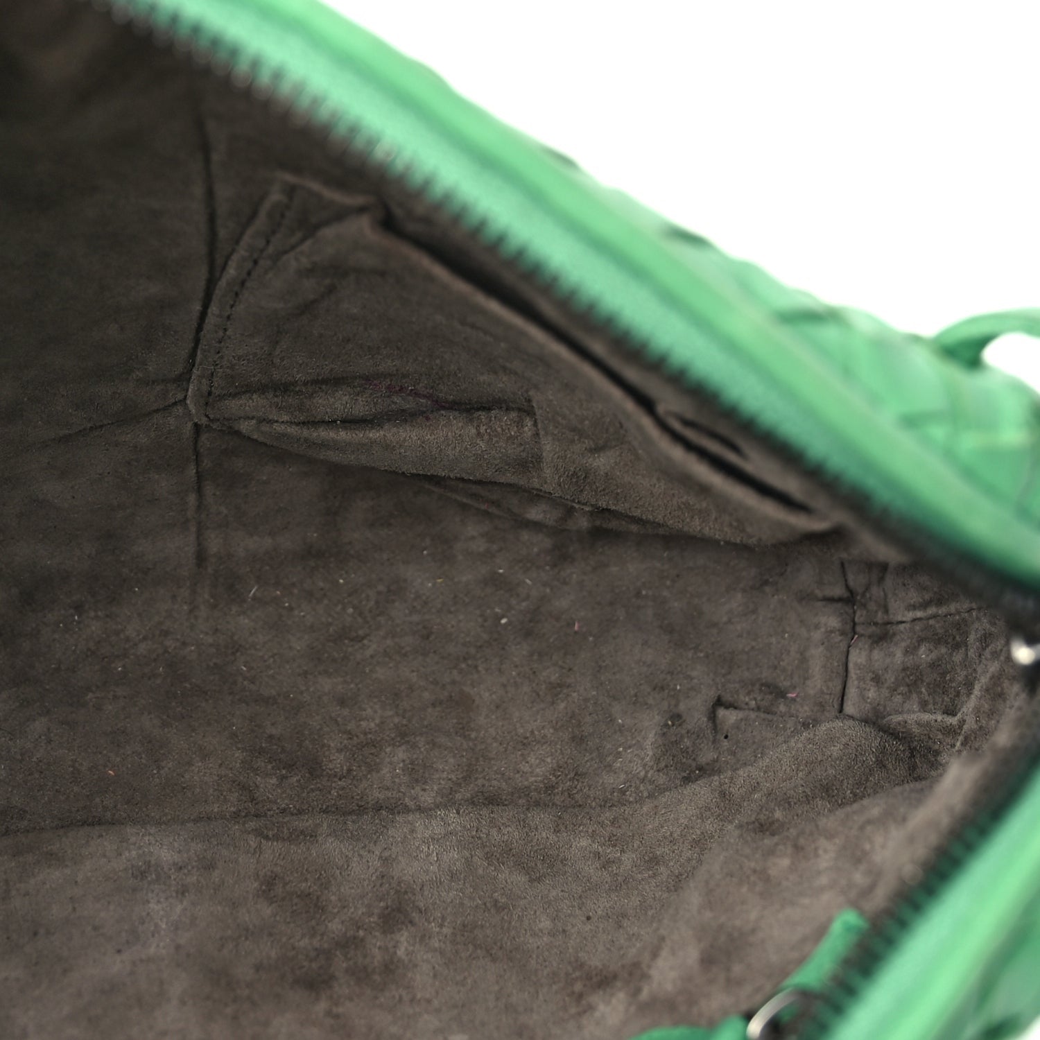 Bottega Veneta Nappa Intrecciato Nodini Crossbody Messenger Green 4 of 8