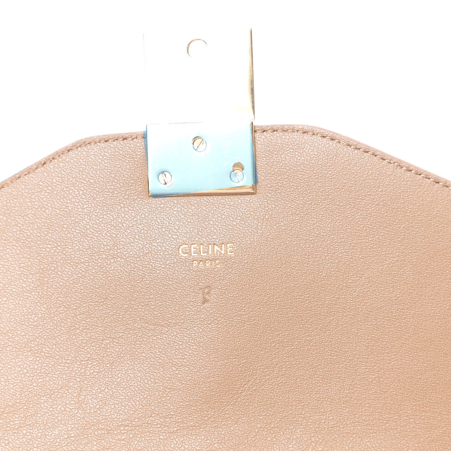 Celine Shiny Calfskin Medium C Bag Light Camel 7 of 9