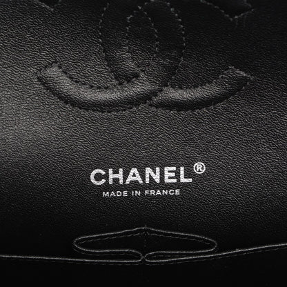 Chanel Tweed Medium Double Flap Black Grey 6 of 7