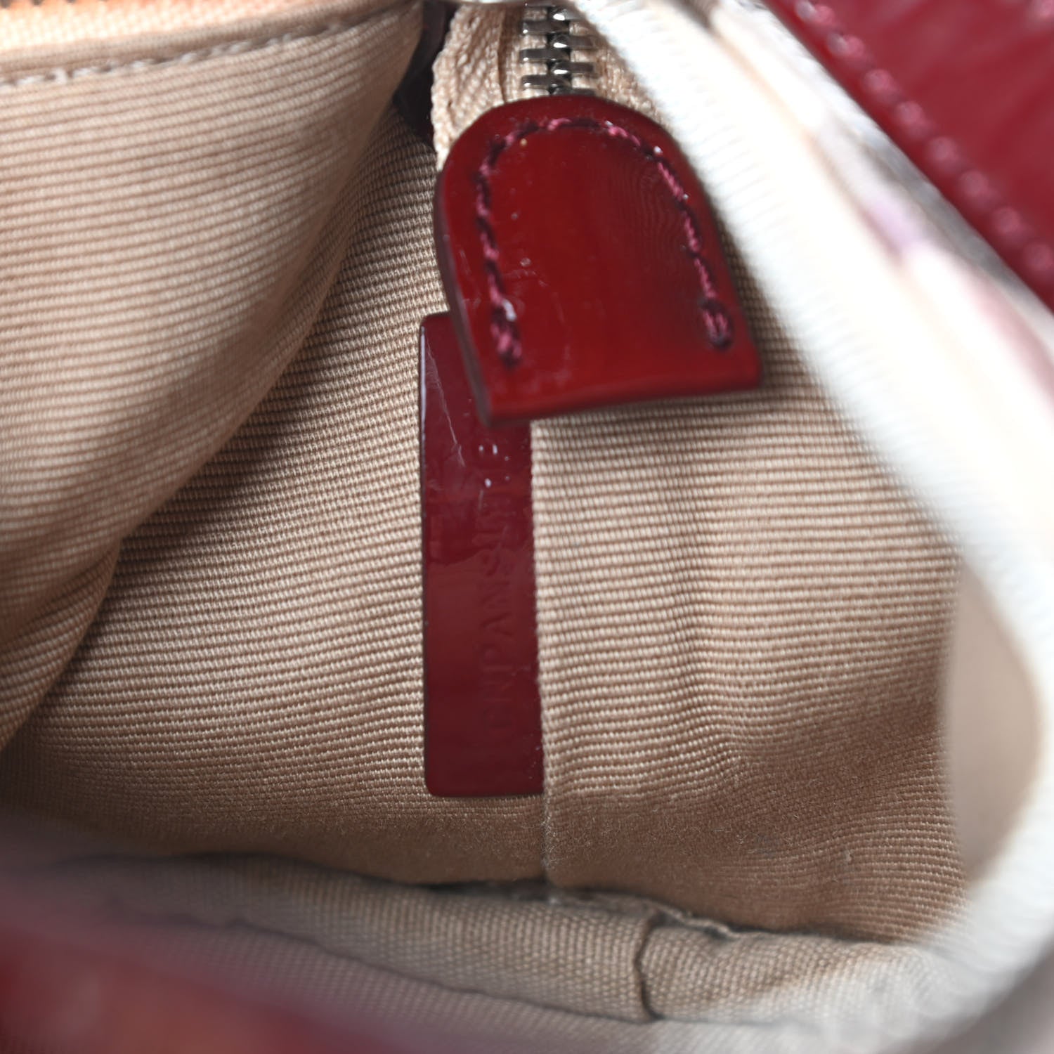 Burberry Nova Check Sling Bag Red 8 of 12