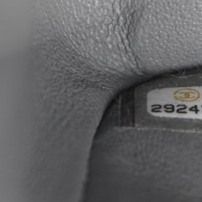 Chanel Caviar Quilted Medium Double Flap Grey 7 of 11