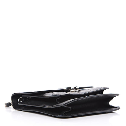 Chanel Grained Calfskin Quilted Small CC Box Flap Black 4 of 14