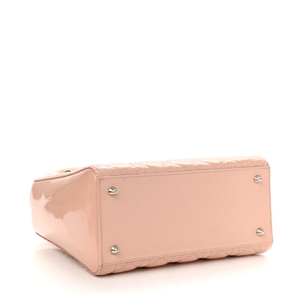 Christian Dior Patent Cannage Medium Lady Dior Rose Clair 4 of 14