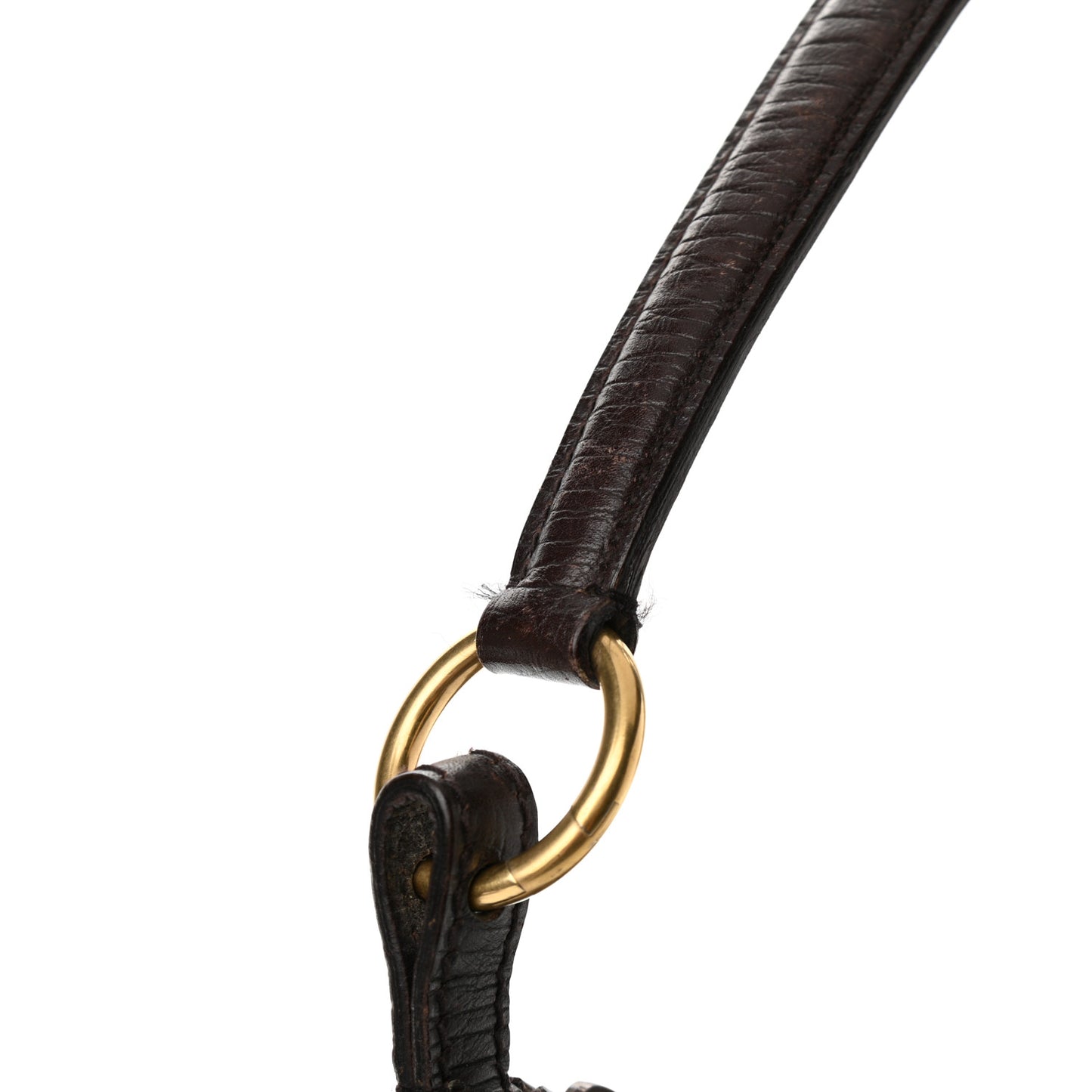 Monogram Horsebit Hobo Brown