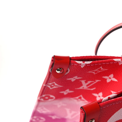 Louis Vuitton Monogram Escale Onthego GM Rouge 15 of 15