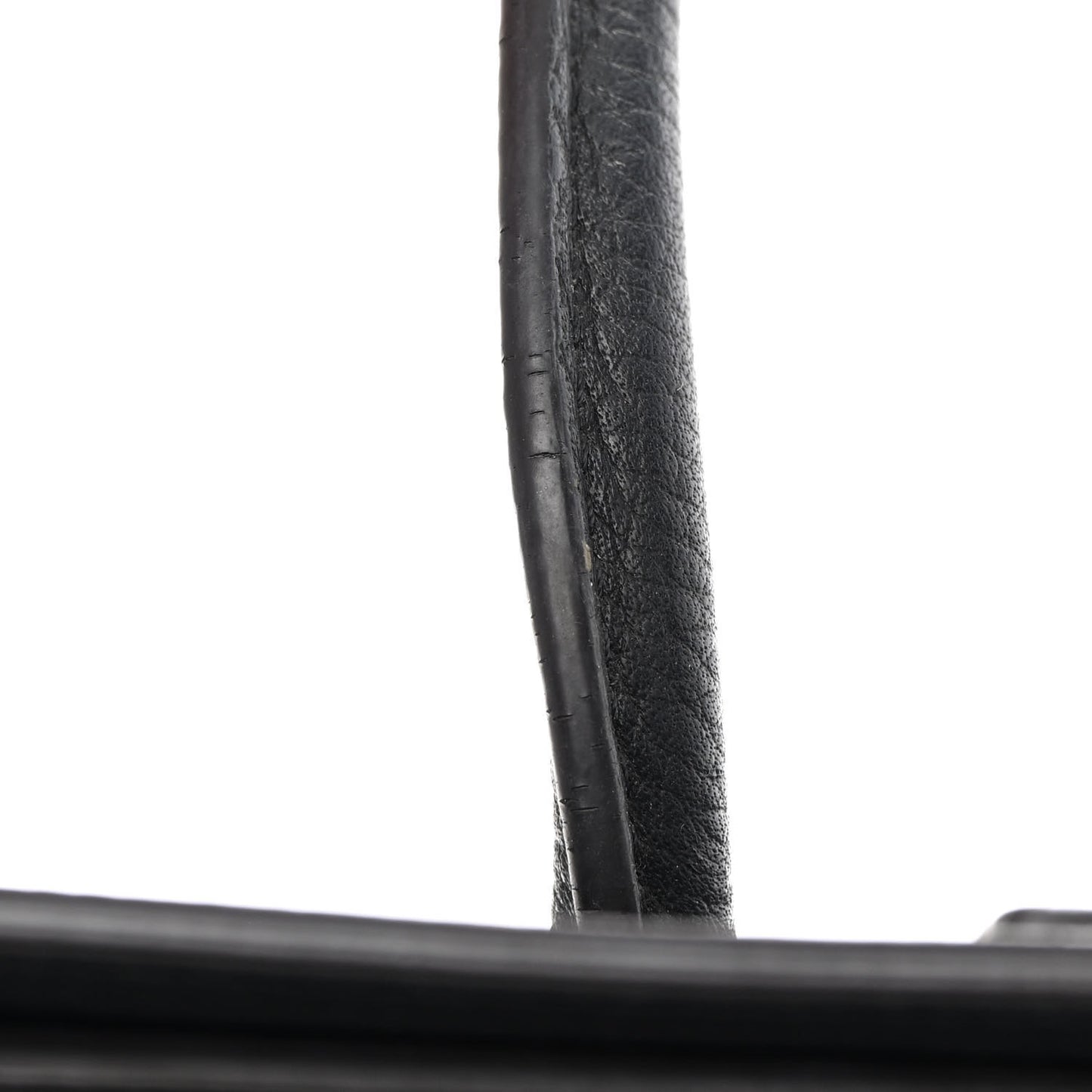 Drummed Calfskin Nano Luggage Black