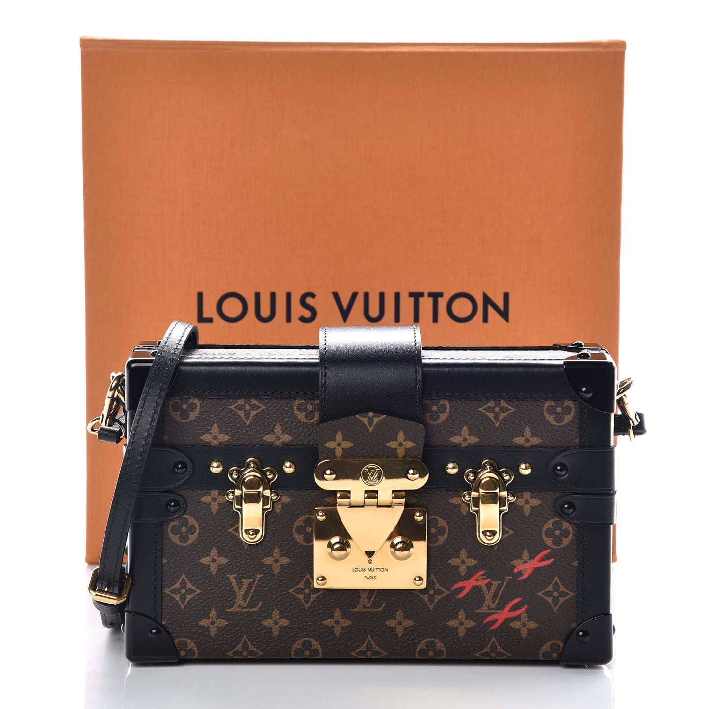 Monogram Petite Malle Black