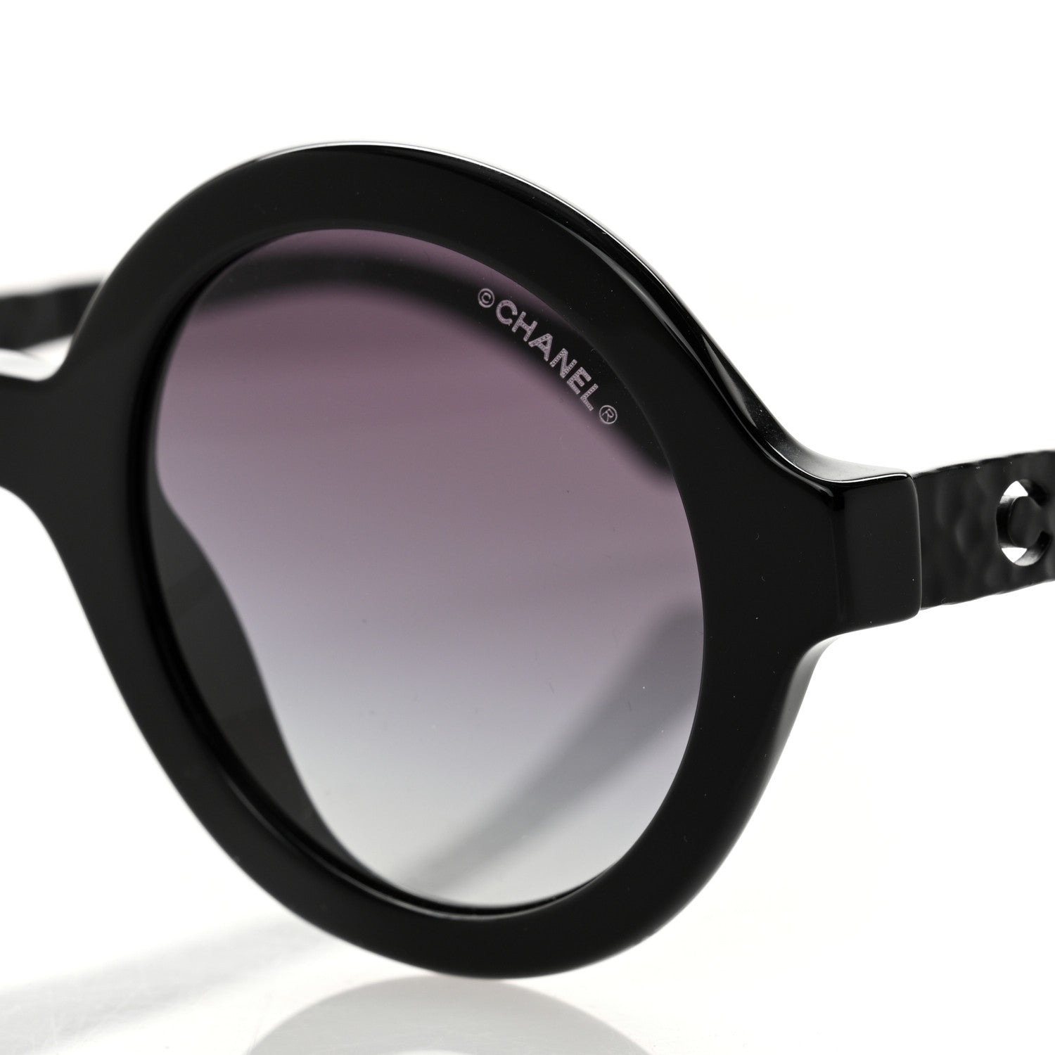 Chanel Acetate Sunglasses 5441 Black 7 of 9