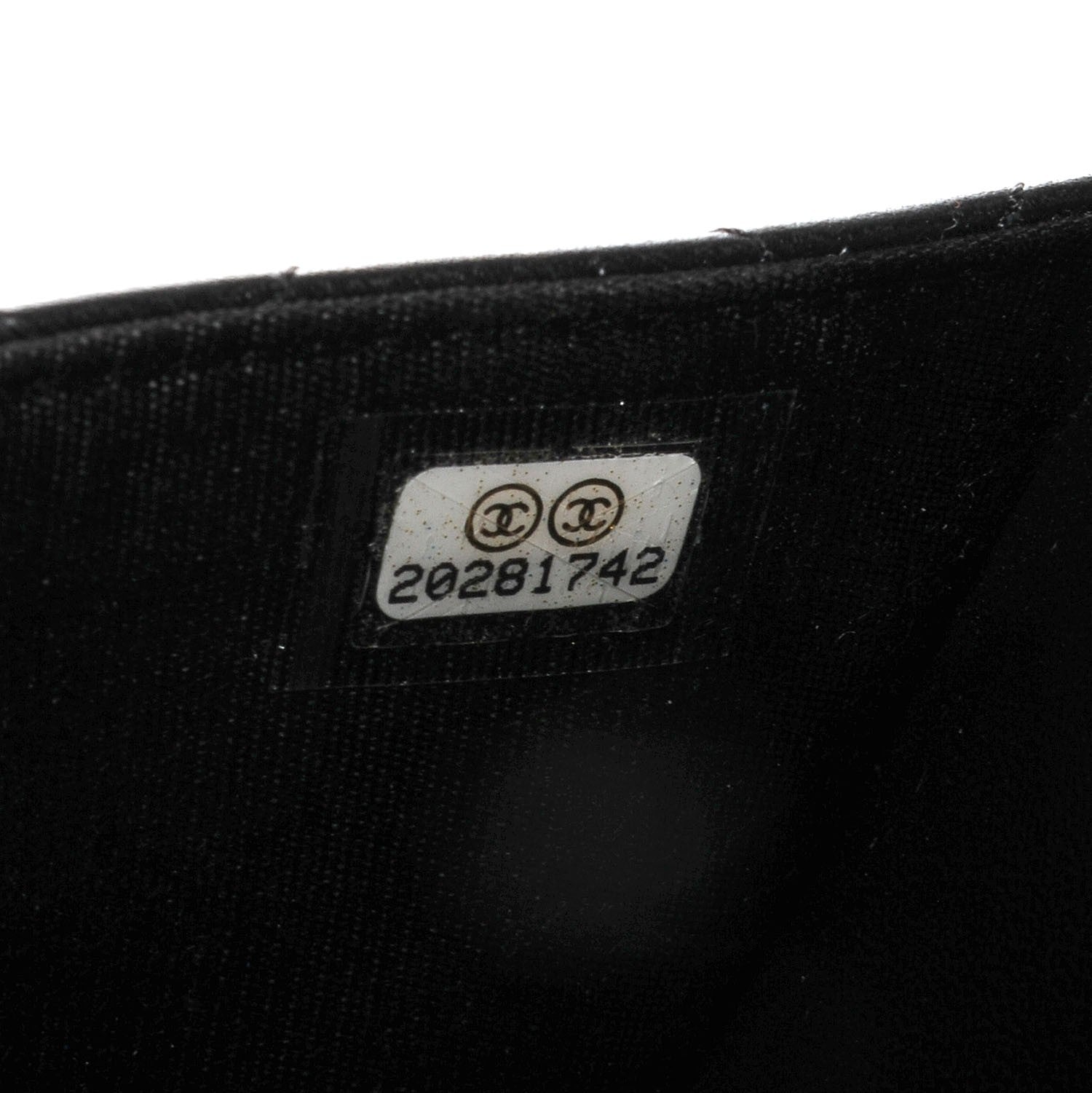 Chanel Lambskin Quilted Boy Wallet On Chain WOC Black 8 of 9