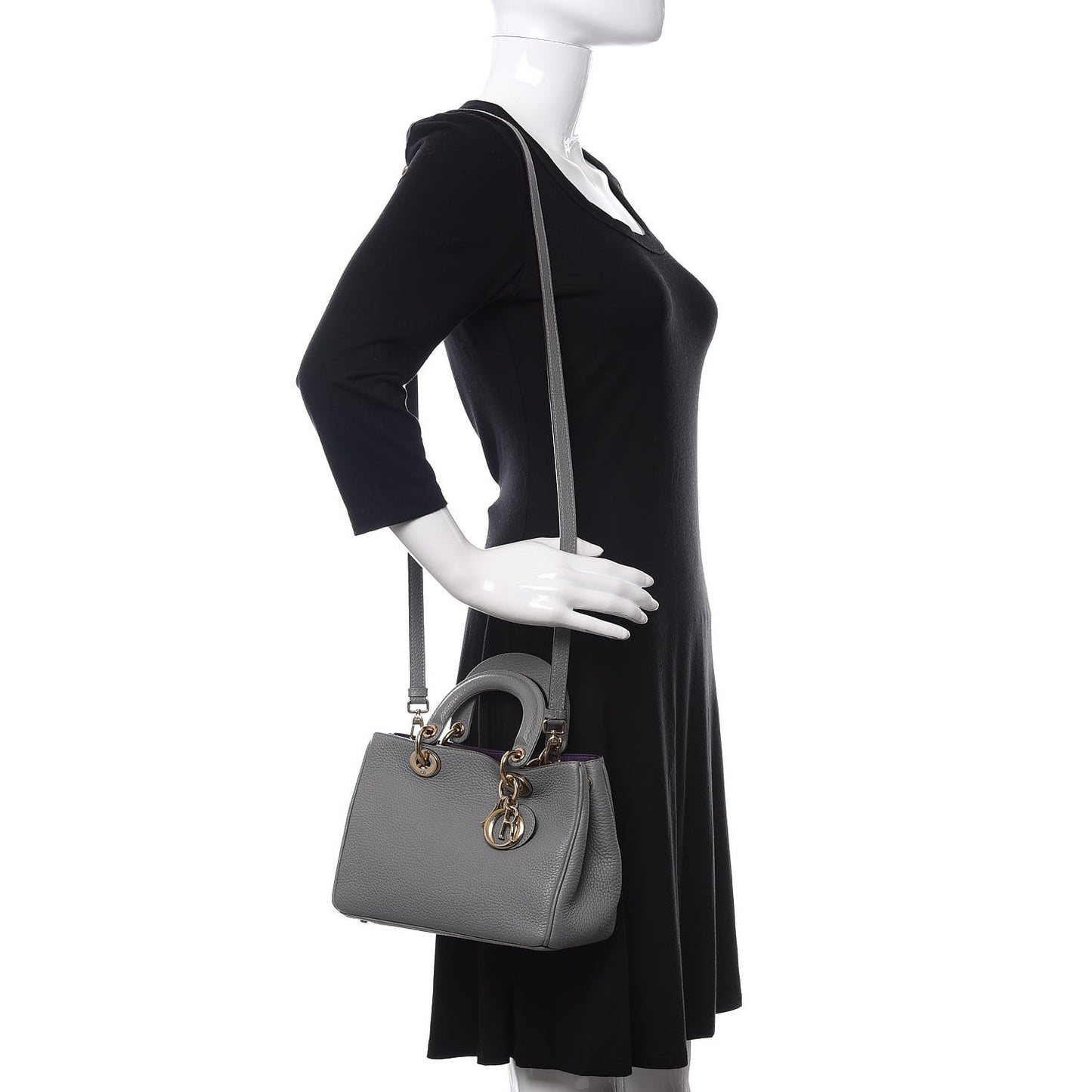 Bullcalf Mini Diorissimo Tote Gris