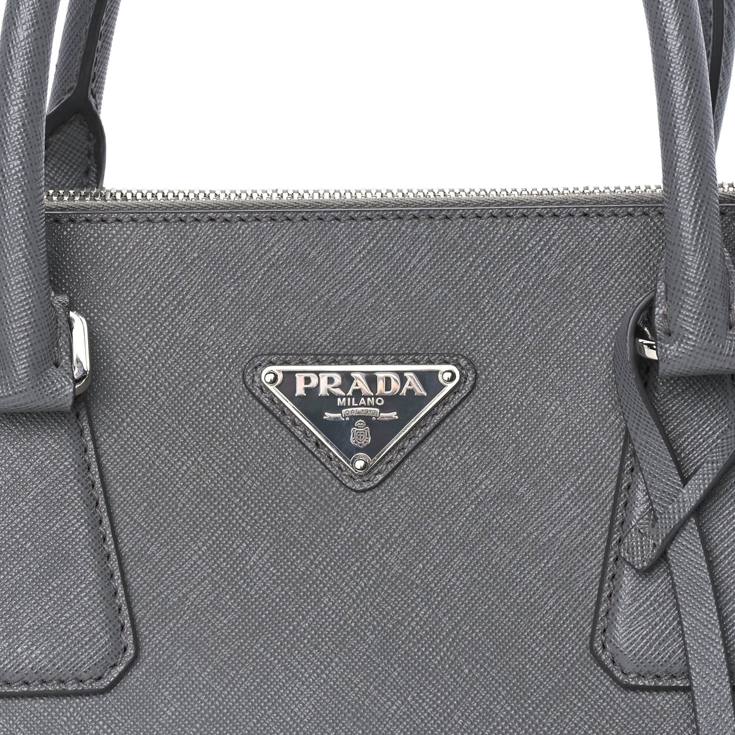 Saffiano Travel Extra Large Galleria Double Zip Tote  Marmo