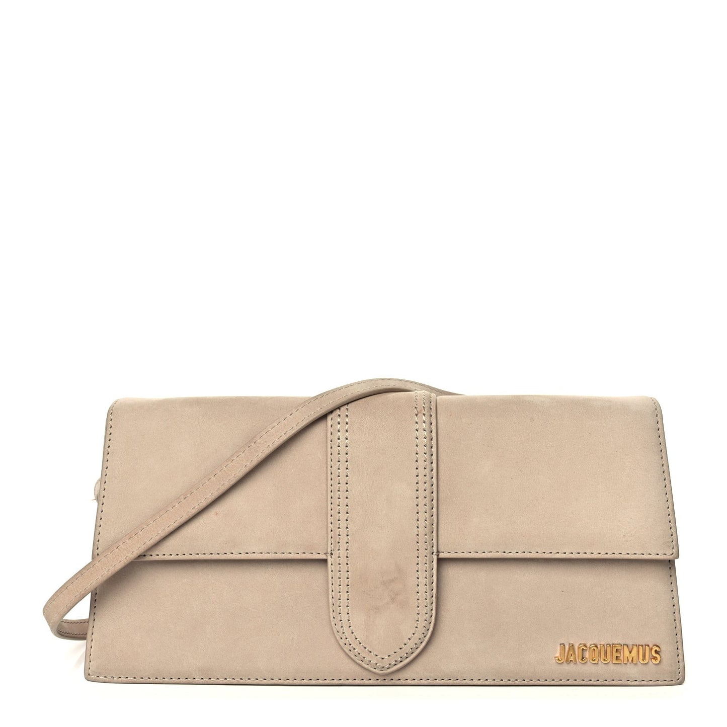 Suede Le Bambino Long Dark Beige