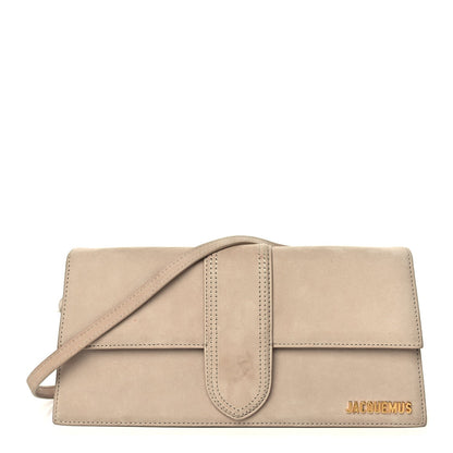 Jacquemus Suede Le Bambino Long Dark Beige 1 of 12
