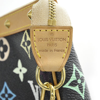 Louis Vuitton Monogram Multicolor Pochette Accessories Black 8 of 8