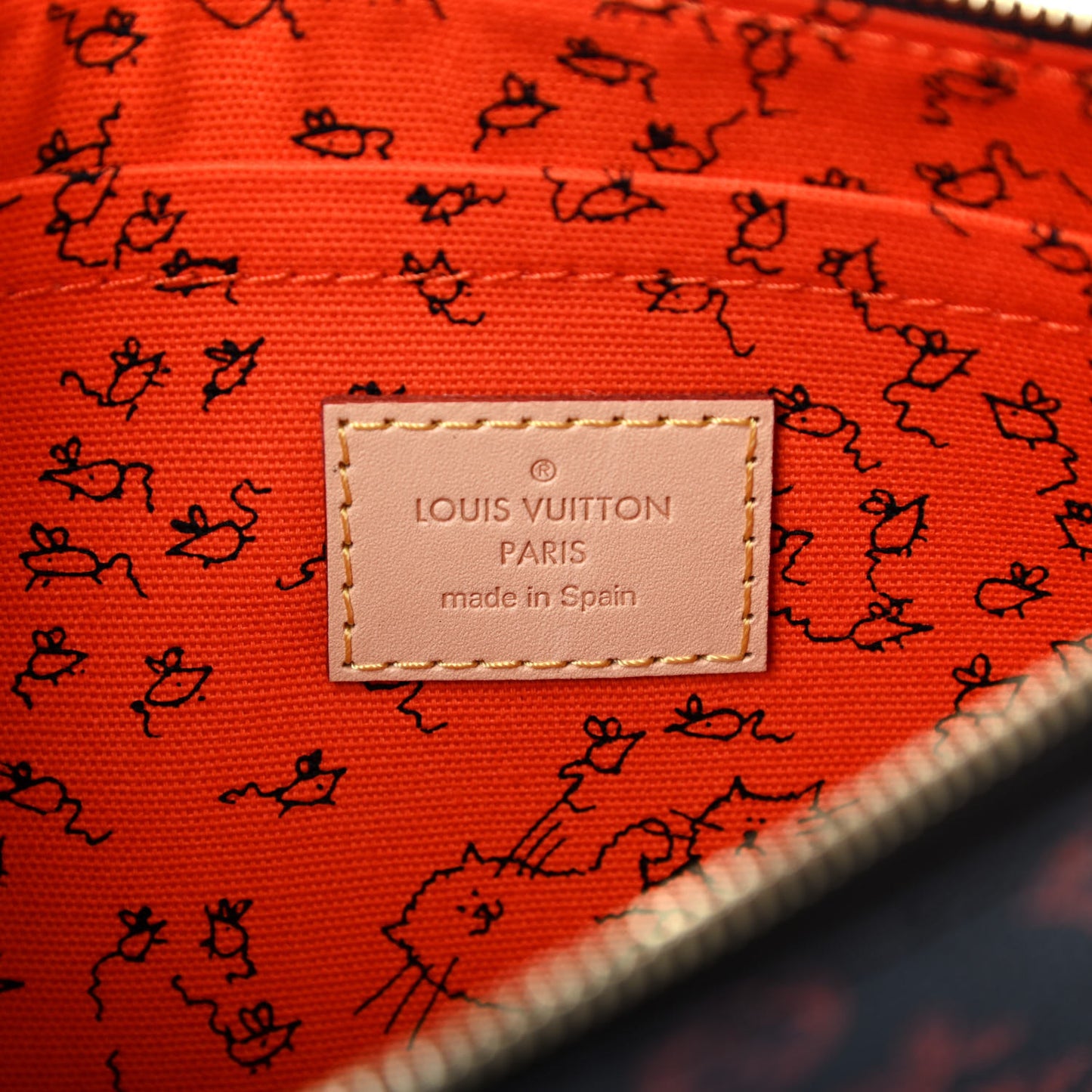 Catogram Neverfull MM GM Pochette Marron