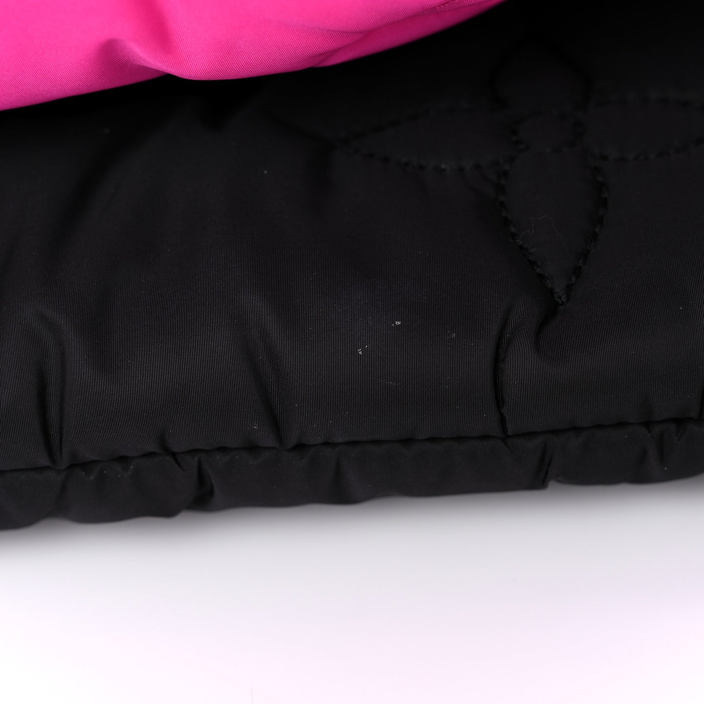 Econyl Monogram Pillow Maxi Multi Pochette Accessories Black Fuchsia